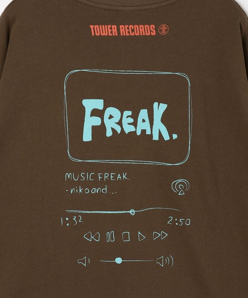 タワーレコード】コラボスウェットプルオーバー（スウェット