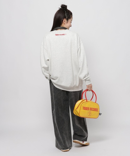 niko and...（ニコアンド）の「【タワーレコード】コラボスウェットプルオーバー（スウェット・レディース・イエロー/ライトグレー/ブラウン・MEDIUM/LARGE）」の5枚目の写真