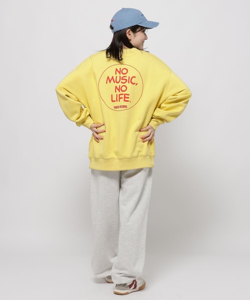 niko and...（ニコアンド）の「【タワーレコード】コラボスウェットプルオーバー（スウェット・レディース・イエロー/ライトグレー/ブラウン・MEDIUM/LARGE）」の17枚目の写真