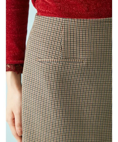 LILY BROWN（リリーブラウン）の「バリエーションラップミニスカート（スカート・レディース・グレー/ブラウン/チェック・0/1）」の10枚目の写真