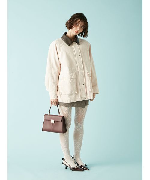 LILY BROWN（リリーブラウン）の「バリエーションラップミニスカート（スカート・レディース・グレー/ブラウン/チェック・0/1）」の14枚目の写真