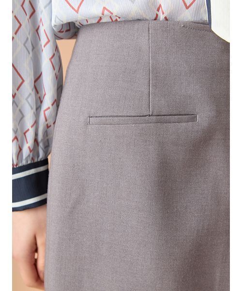 LILY BROWN（リリーブラウン）の「バリエーションラップミニスカート（スカート・レディース・グレー/ブラウン/チェック・0/1）」の18枚目の写真