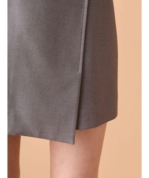 LILY BROWN（リリーブラウン）の「バリエーションラップミニスカート（スカート・レディース・グレー/ブラウン/チェック・0/1）」の19枚目の写真