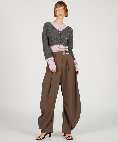 PRANK PROJECT（プランクプロジェクト）の「【Pre-Order】マルチウェイニットセット / Multi-Way Knit Set（ニット/セーター・レディース・グレー/チャコールグレー/ピンク・FREE）」の7枚目の写真