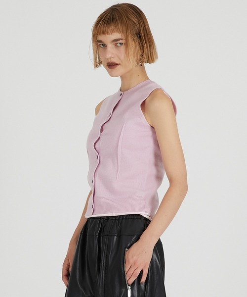 PRANK PROJECT（プランクプロジェクト）の「【Pre-Order】マルチウェイニットセット / Multi-Way Knit Set（ニット/セーター・レディース・グレー/チャコールグレー/ピンク・FREE）」の15枚目の写真