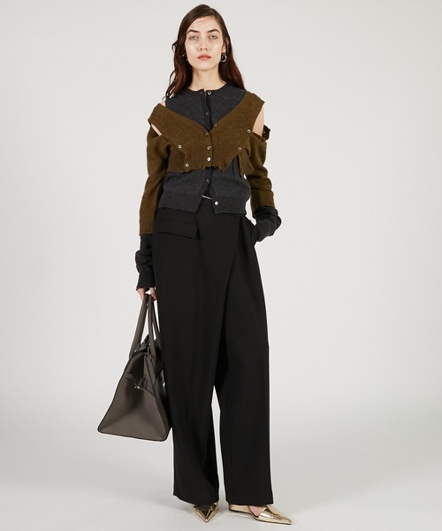 PRANK PROJECT（プランクプロジェクト）の「【Pre-Order】マルチウェイニットセット / Multi-Way Knit Set（ニット/セーター・レディース・グレー/チャコールグレー/ピンク・FREE）」の9枚目の写真