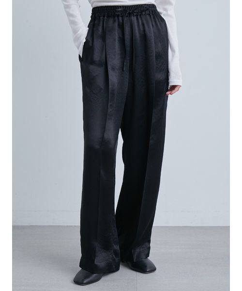 セール】サテンタックイージーパンツ（その他パンツ）｜MIESROHE