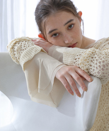 La TOTALITE | 【洗える】袖フレアチュールカットソー(Tシャツ/カットソー)