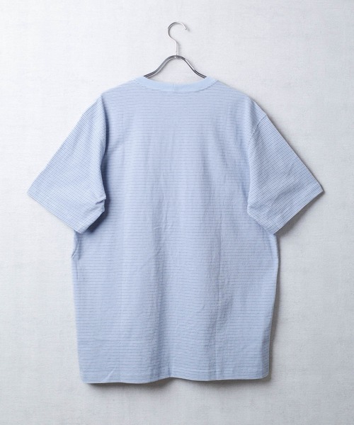 Carhartt（カーハート）の「【T13】【Carhartt/カーハート】RELAXED FIT S/S POCKET T-SHIRT CRHTT106145（Tシャツ/カットソー・メンズ・マルーン/ブラウン/サックスブルー・MEDIUM/LARGE/X-LARGE/SMALL）」の18枚目の写真