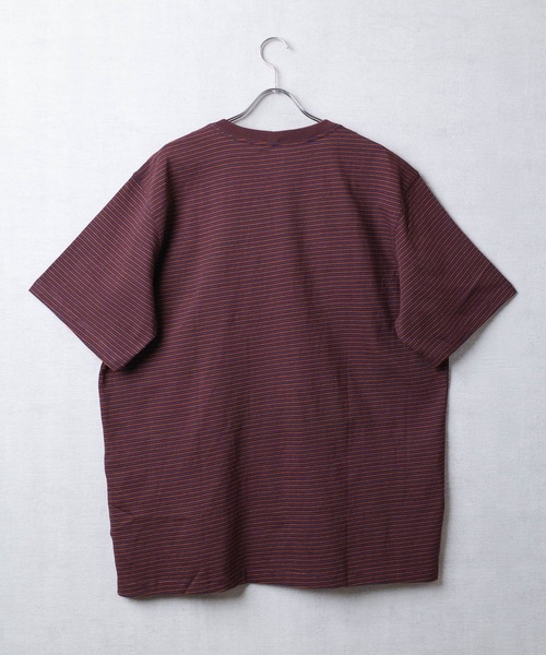 Carhartt（カーハート）の「【T13】【Carhartt/カーハート】RELAXED FIT S/S POCKET T-SHIRT CRHTT106145（Tシャツ/カットソー・メンズ・マルーン/ブラウン/サックスブルー・MEDIUM/LARGE/X-LARGE/SMALL）」の19枚目の写真
