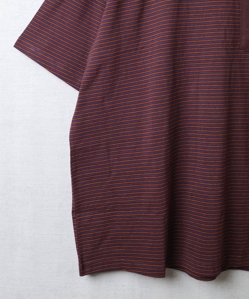 Carhartt（カーハート）の「【T13】【Carhartt/カーハート】RELAXED FIT S/S POCKET T-SHIRT CRHTT106145（Tシャツ/カットソー・メンズ・マルーン/ブラウン/サックスブルー・MEDIUM/LARGE/X-LARGE/SMALL）」の16枚目の写真