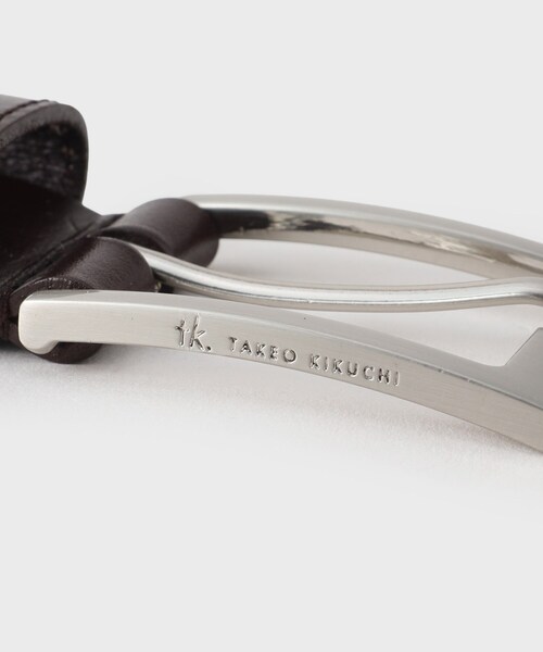 tk.TAKEO KIKUCHI(ティーケータケオキクチ)の「ゴムメッシュベルト(ベルト・メンズ・ブラック/ネイビー系4/ダークブラウン系4・00)」の6枚目の写真