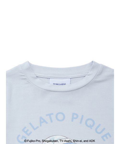 gelato pique(ジェラートピケ)の「【ドラえもん】【キッズ】ワンポイントTシャツ(ルームウェア/パジャマ・キッズ・ブルー/ピンク・90/100/110/120)」の12枚目の写真