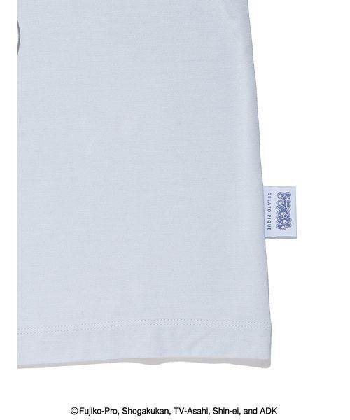 gelato pique(ジェラートピケ)の「【ドラえもん】【キッズ】ワンポイントTシャツ(ルームウェア/パジャマ・キッズ・ブルー/ピンク・90/100/110/120)」の14枚目の写真