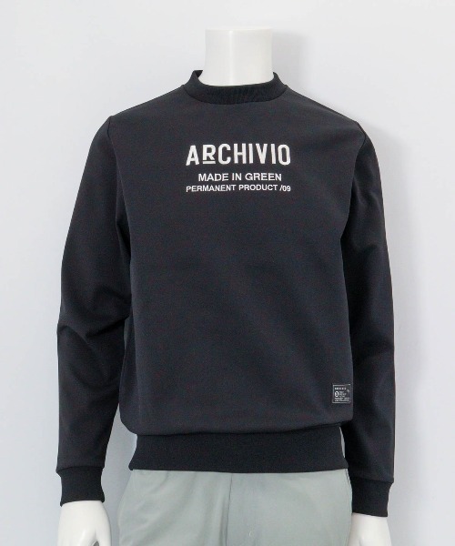 archivio（アルチビオ）の「<MENS>【メンズ】フロント刺繍UVダンボールプルオーバー（スウェット・メンズ・ブラック/イエロー/レッド/カーキ・M/L/LL）」の6枚目の写真