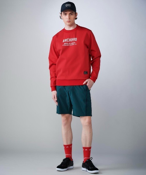 archivio（アルチビオ）の「<MENS>【メンズ】フロント刺繍UVダンボールプルオーバー（スウェット・メンズ・ブラック/イエロー/レッド/カーキ・M/L/LL）」の14枚目の写真