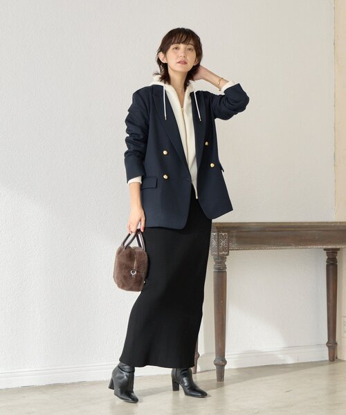 セール】【軽い着心地】ピーチツイルピークドラペルジャケット