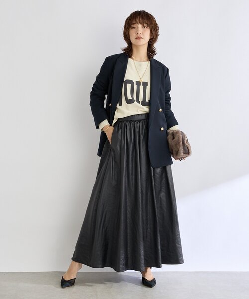 軽い着心地】ピーチツイルピークドラペルジャケット（テーラード