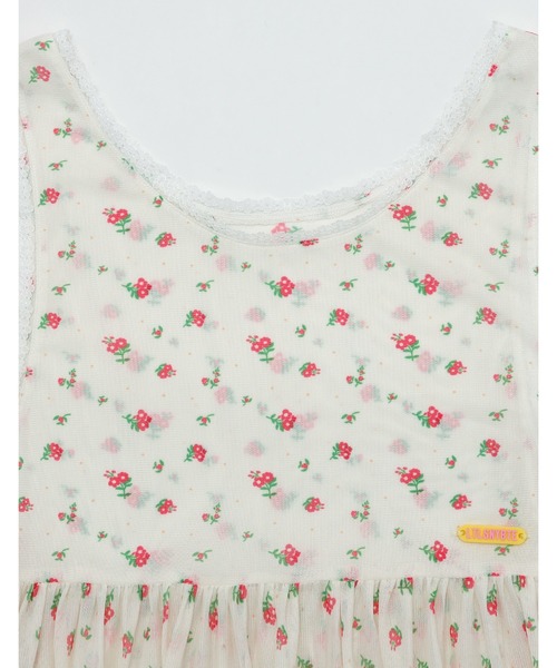 Little sunny bite（リトルサニーバイト）の「original floral tulle dress（ワンピース・レディース・ホワイト/ピンク/ブラウン・MEDIUM/SMALL）」の6枚目の写真