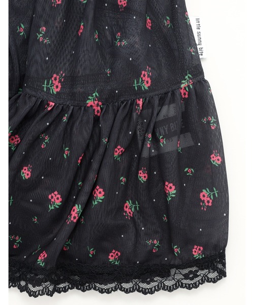 Little sunny bite（リトルサニーバイト）の「original floral tulle dress（ワンピース・レディース・ホワイト/ピンク/ブラウン・MEDIUM/SMALL）」の16枚目の写真