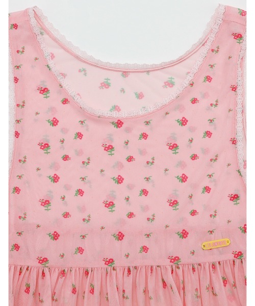 Little sunny bite（リトルサニーバイト）の「original floral tulle dress（ワンピース・レディース・ホワイト/ピンク/ブラウン・MEDIUM/SMALL）」の21枚目の写真