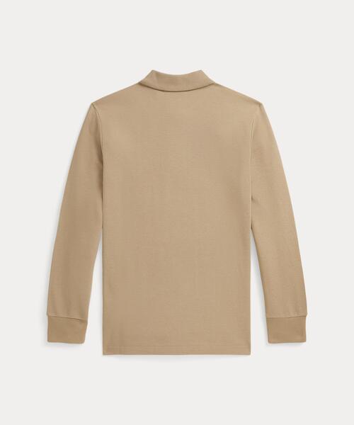 POLO RALPH LAUREN CHILDRENSWEAR（ポロ ラルフ ローレン チルドレンズウェア）の「コットン メッシュ ロングスリーブ ポロシャツ（ポロシャツ・キッズ・ブラウン系3・S/M/L/XL）」の2枚目の写真