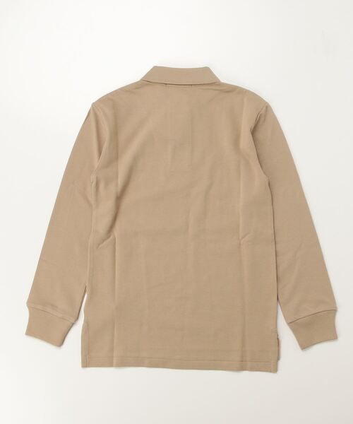 POLO RALPH LAUREN CHILDRENSWEAR（ポロ ラルフ ローレン チルドレンズウェア）の「コットン メッシュ ロングスリーブ ポロシャツ（ポロシャツ・キッズ・ブラウン系3・S/M/L/XL）」の4枚目の写真