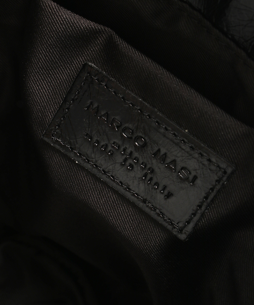 marco masi(マルコマージ)の「MARCO MASI/マルコマージ ZEUS BALL BAG(クラッチバッグ・レディース・ブラック・FREE)」の11枚目の写真