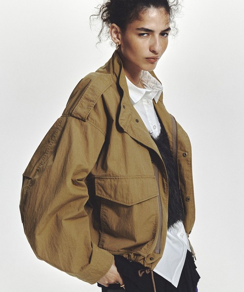 ROSE BUD（ローズバッド）の「(mici)MILITARY JACKET（ミリタリー