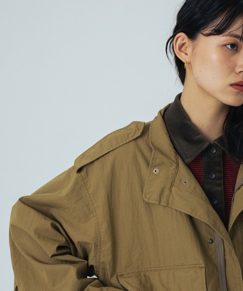 ROSE BUD（ローズバッド）の「(mici)MILITARY JACKET（ミリタリー
