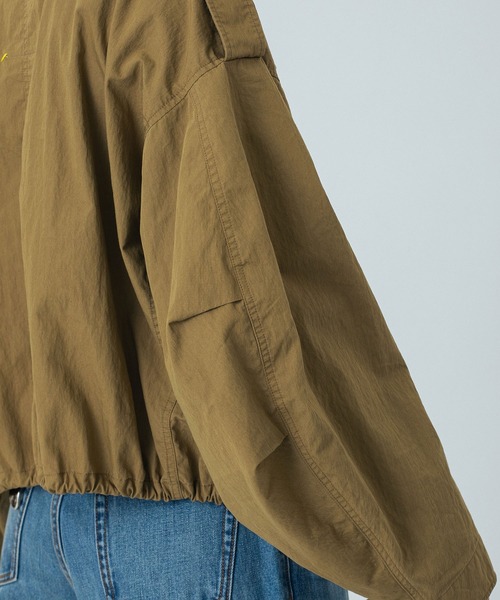 ROSE BUD(ローズバッド)の「(mici)MILITARY JACKET(ミリタリージャケット・レディース・ブラック/ベージュ・ONE SIZE)」の19枚目の写真