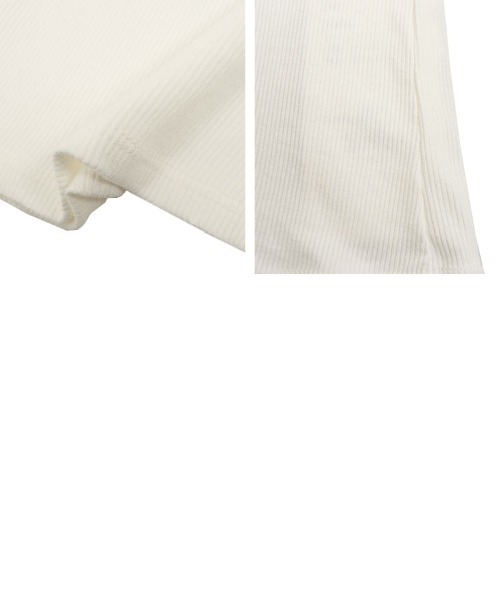 KOBE LETTUCE（コウベレタス）の「カップ付きUネックリブタンクトップ（タンクトップ・レディース・ブルー/ブラック/ホワイト・M）」の11枚目の写真