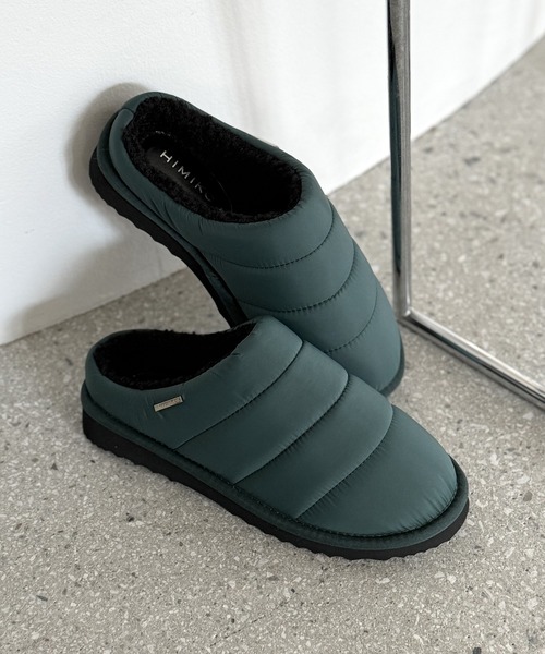 セール】【HIMIKO】【撥水】キルティングボアクロッグ/640011