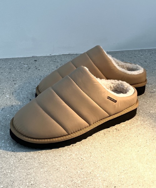 HIMIKO（ヒミコ）の「【HIMIKO】【撥水】キルティングボアクロッグ/640011（サンダル・レディース・グリーン/ベージュ/ブラック・LARGE/SMALL/MEDIUM/X-LARGE/XX-LARGE）」の7枚目の写真