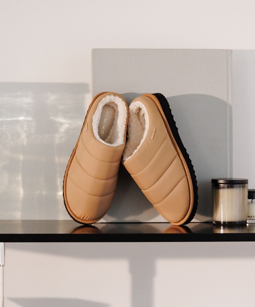 HIMIKO（ヒミコ）の「【HIMIKO】【撥水】キルティングボアクロッグ/640011（サンダル・レディース・グリーン/ベージュ/ブラック・LARGE/SMALL/MEDIUM/X-LARGE/XX-LARGE）」の21枚目の写真