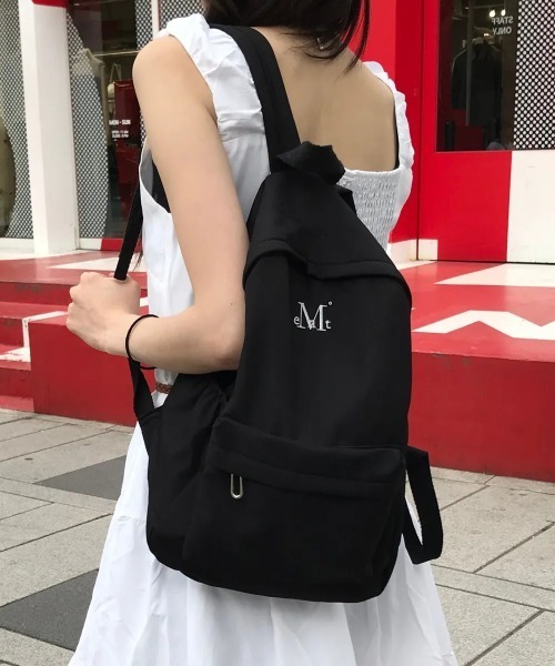 MUCENT(ムセント)の「◇MUCENT◇ブランド直輸入正規品/ドンダ シグネチャー ロゴ バックパック DONDA SIGNATURE LOGO BACK PACK(バックパック/リュック・レディース・ブラック・FREE)」の11枚目の写真