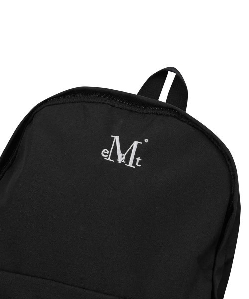 【未使用級】 　シグネチャーロゴバックパック　ブラック セール】【MUCENT】ドンダ シグネチャー ロゴ バックパック