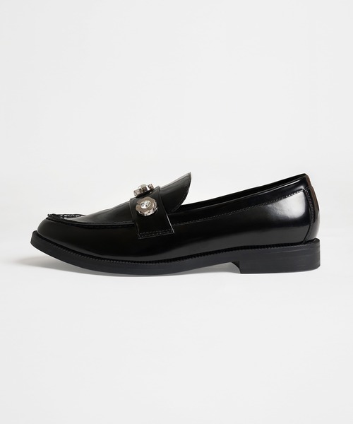 CLASSIC BIJOU DESIGN LOAFER / クラシックビジューデザイン