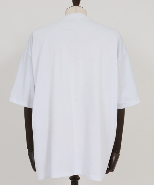 ANGENEHM（アンゲネーム）の「mt9885-Printed T-shirt -Botanical Art- Tシャツ(AG05-025acf)（Tシャツ/カットソー・メンズ・ホワイト/ブラック・L/M/S）」の16枚目の写真