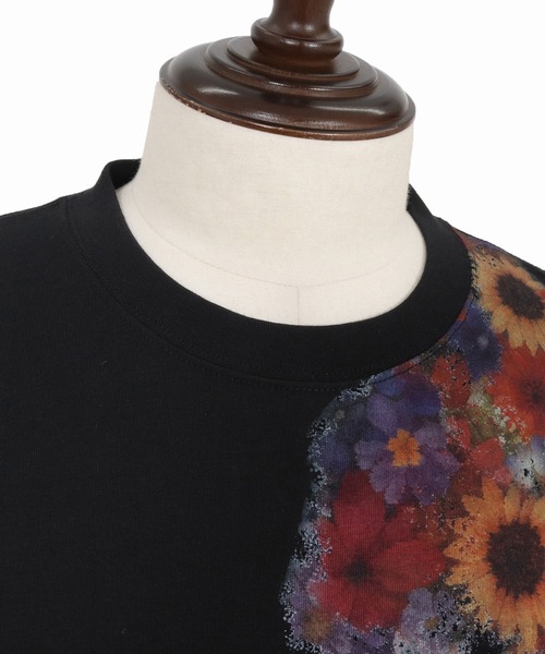 ANGENEHM（アンゲネーム）の「mt9885-Printed T-shirt -Botanical Art- Tシャツ(AG05-025acf)（Tシャツ/カットソー・メンズ・ホワイト/ブラック・L/M/S）」の19枚目の写真