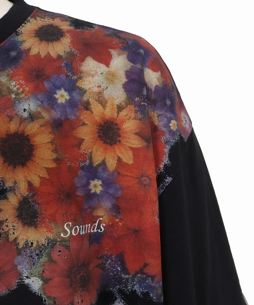 ANGENEHM（アンゲネーム）の「mt9885-Printed T-shirt -Botanical Art- Tシャツ(AG05-025acf)（Tシャツ/カットソー・メンズ・ホワイト/ブラック・L/M/S）」の20枚目の写真