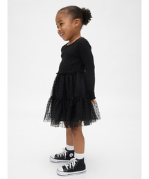 GAP | ミックスメディア チュールワンピース (幼児・ベビー)(ワンピース)