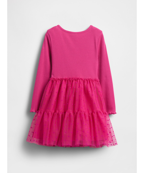 GAP（ギャップ）の「ミックスメディア チュールワンピース (幼児・ベビー)（ワンピース・キッズ・ピンク/ブラック/パープル・100cm/90cm/80ｃｍ/110cm/105cm/95cm/70cm）」の9枚目の写真