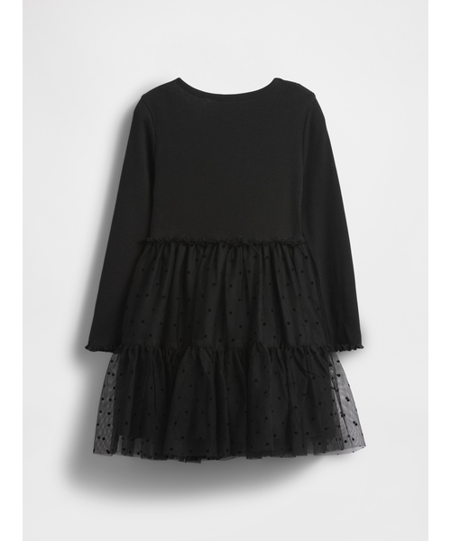 GAP（ギャップ）の「ミックスメディア チュールワンピース (幼児・ベビー)（ワンピース・キッズ・ピンク/ブラック/パープル・100cm/90cm/80ｃｍ/110cm/105cm/95cm/70cm）」の10枚目の写真