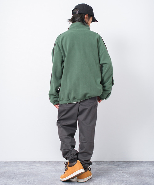 RAT EFFECT(ラットエフェクト)の「ツイルワイドジョガーパンツ(その他パンツ・キッズ・カーキ/ブラック/チャコールグレー/インディゴブルー・130/140/150/160/170)」の9枚目の写真