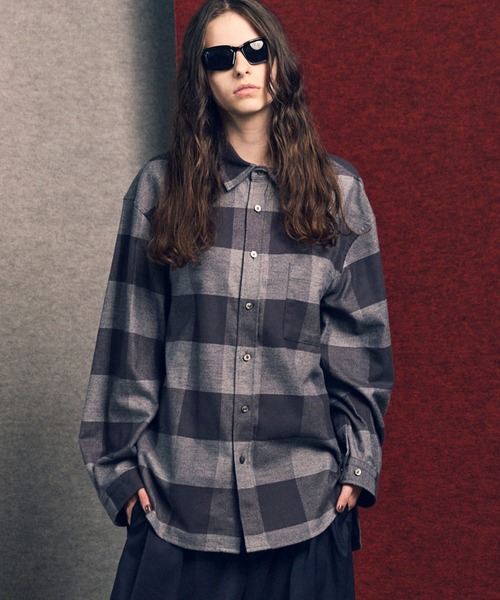 SHALOM様グレー38翌日発送 MAISON SPECIAL｜Super140s Prime-Over Melton Balmachan Coat