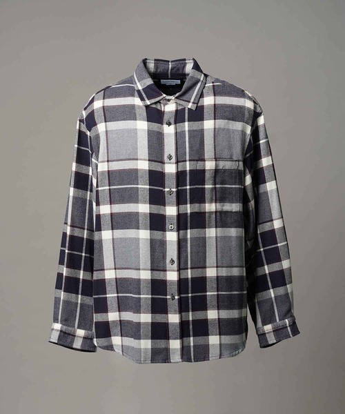 ink inkリメイク〝PLAID DIA L/S〟 ネルシャツ　美品 ink inkリメイク〝PLAID DIA L/S〟 ネルシャツ 美品