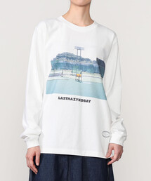 TANGTANG | TANGTANG |〈別注〉長袖Tシャツ GASATANG/LASTHAZYKOBAY WOMEN(Tシャツ/カットソー)