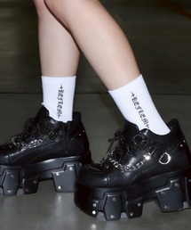 REFLEM（レフレム）の「『REFLEM/レフレム』ロゴ刺繍ソックス（ソックス/靴下）」