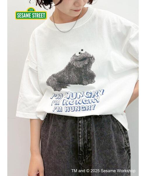 SM2（エスエムツー）の「【SESAME STREET meets SM2】フォトプリントTシャツ（Tシャツ/カットソー・レディース・レッド/ブルー・F）」の3枚目の写真